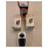 H2 3Pc 110 outlet portable heater NEW