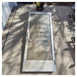YD Steel cased Industrial Glass door 36x83'