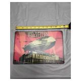 I2 Metal Sign 12 V 8 Led-Zepplin