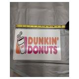I2 Metal Sign 12 X 8 Dunlin Donuts