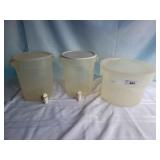 G 3pc Plastic Drink Tubs