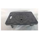 Black Plastic Furniture Dolly 19.5x14.5in