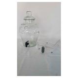F Glass Drink Dispenser