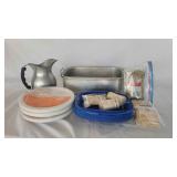 F Metal Chafing dish Pitcher Plates