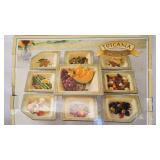 F Toscana 9 Piece Serving Set
