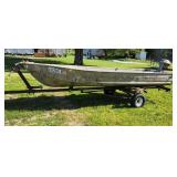 14ft Aluminum Fishing Boat