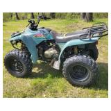 WOLVERINE 350 4X4 FOUR WHEELER W/ RACK