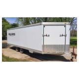 ENCLOSED SNOWMOBILE TRAILER 6 PLACE