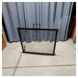K3 - Wrought Iron Fireplace Screen Classic wrought