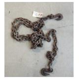 Heavy-duty 12-foot chain featuring 3/8-inch links