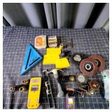 T2 - Stud Finder, Level, Hammer and Abra Useful as