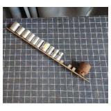 Collection of 11 fractional sockets in 1/2 inch dr