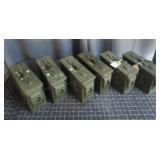P2 - Military Surplus Ammo Cans - Lot of Lot of si