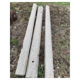 DURAND - Concrete Parking Curbs / Wheel Set of thr