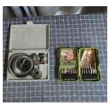 T2 - Hole Saw Set and Craftsman Tool Set Tool lot