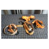 T2 - Four-Piece Ratcheting Tie Down Set Set of fou