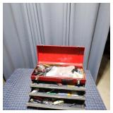 T5 - Toolbox With Assorted Tools Toolbox complete