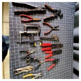 T2 - Assorted Pliers, C-C This lot includes a vari