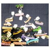 I2 - Handmade Beaded Hair Barrettes and Collection