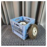 F3 - Set of Four 10-Inch Hard Rubber Car Set of fo