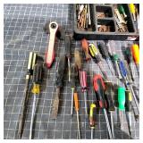 T2 - Large Lot of Screwdrivers and Drive Extensive