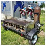 Trailer-Mounted Propane Griddle with Spe Trailer-m