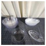 K2 - Lot of Plastic Round and Oval Servi Nice asso