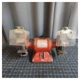 F2 - Baldor 612R Bench Grinder-Buffer 1/ Baldor mo