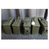 P2 - Military Surplus Ammo Cans - Lot of Lot of fi