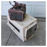 2-Piece Pet Carrier Set Soft Side and Ha Convenien