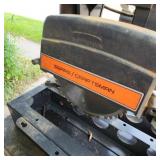 Craftsman radial arm saw featuring a ball bearing