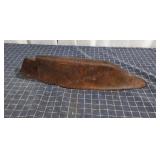 R3 - Antique Cast Iron Plow Point Vintage cobbler