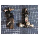 N4 - 2pc Ball Hitches Including Multi-Si Lot of tw