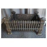 YD - Cast Iron Fireplace Grate Basket 12 Cast iron