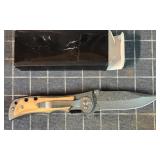 MC - Folding Pocket Knife with Damascus Folding po
