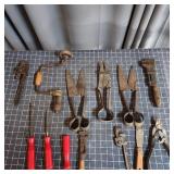 T2 - Antique Hand Tools Lot - Sheep Shea Collectio
