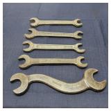 H3 - Vintage I.H.CO. Open-End Wrench Set Collectio