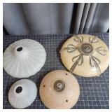E3 - Vintage Glass Ceiling Light Shades Collection