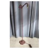 T3 - Antique Bridge Arm Floor Lamp Vintage foor la