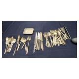 I2 - Vintage Silver-Plated Flatware Lot Collection