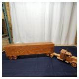 K2 - Handcrafted Wooden Semi Truck and T Handcraft