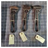 Q3 - Antique Farm Wrenches - IHC, McCorm Lot of th