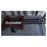 T1 - Budweiser Guitar-Shaped Wall Mount Budweiser