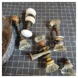 R2 - Vintage Porcelain and Glass Door Kn Charming