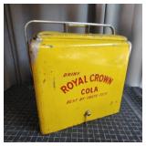 S2 - Vintage Royal Crown Cola Yellow Met Vintage R