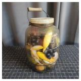 R2 - Vintage Duraglas Screw-Top Jar with Classic D