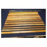 T4 - Vintage Advertising Yardstick Colle Collectio