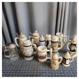 I3 - Collection of Decorative Beer Stein Assortmen