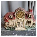T1 - Vintage Illuminated House Clock - P Illuminat