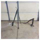 T3 - Two Antique Automotive Jacks Pair of antique